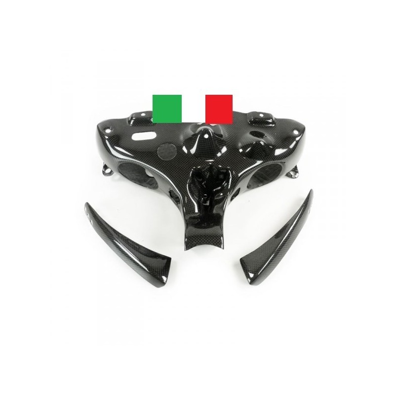 NEUF DUCATI CARBONE ARAIGNE SUPPORT DE PHARE