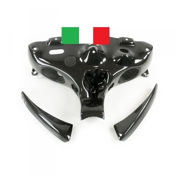 NEUF DUCATI CARBONE ARAIGNE SUPPORT DE PHARE
