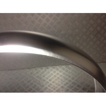 NEUF GARDE BOUE ALUMINIUM BROSSE