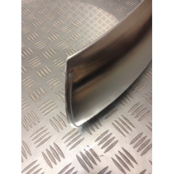 NEUF GARDE BOUE ALUMINIUM BROSSE