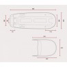 SELLE COQUE ENSEMBLE HONDA CX 500