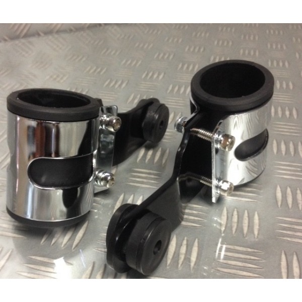 NEUF PATTE DE PHARE CAFE RACER BRATSTYLE
