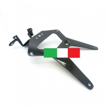 NEUF CARBONE SUPPORT DE PLAQUE DUCATI 696 796 1100
