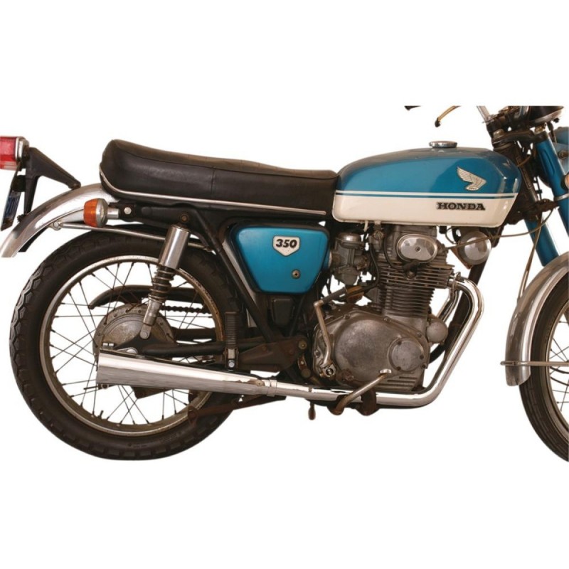 KIT LIGNE ECHAPPEMENT NEUF CB 350 HONDA K1 