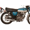 KIT LIGNE ECHAPPEMENT NEUF CB 350 HONDA K1 