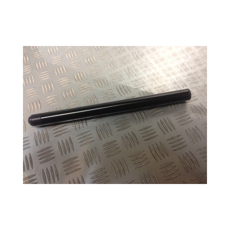 NEUF TUBE DE DEMI GUIDON NOIR ANODISE GAUCHE ET DROITE