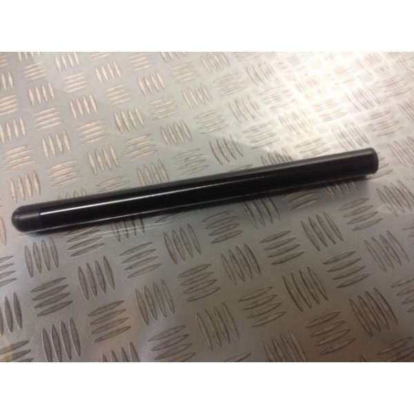 NEUF TUBE DE DEMI GUIDON NOIR ANODISE GAUCHE ET DROITE