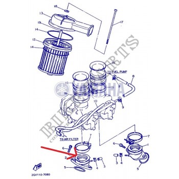 NEUF PIPE ADMISSION DE 535 VIRAGO YAMAHA 