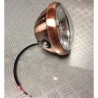 NEUF PHARE AVANT CAFE RACER EFFET CUIVRE