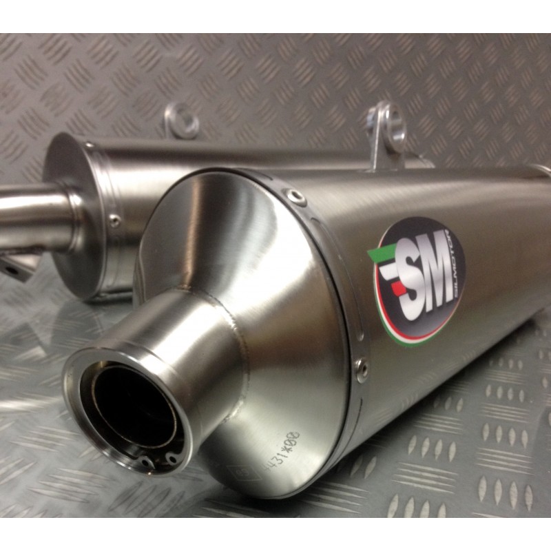 DUCATI ST2 ST3 CARTOUCHE ECHAPPEMENT ALU