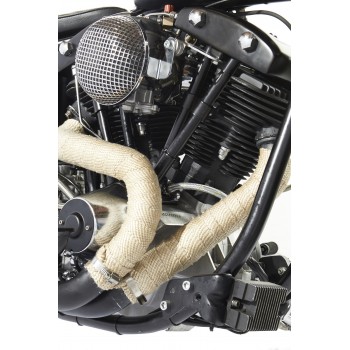 BANDE BLANCHE THERMIQUE CAFE RACER OLD SCHOOL BRATSTYLE ETC…