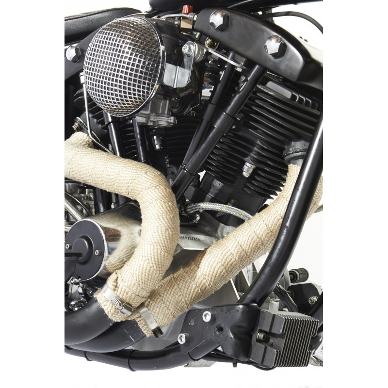 BANDE BLANCHE THERMIQUE CAFE RACER OLD SCHOOL BRATSTYLE ETC…