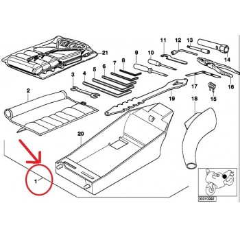 KIT COMPLET CAISSE A OUTIL ET OUTILLAGE KIT CREVAISON NEUF BMW 