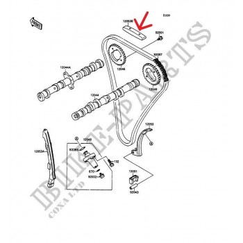 NEUF PATIN DE CHAINE DE DISTRIBUTION H2 ZX750