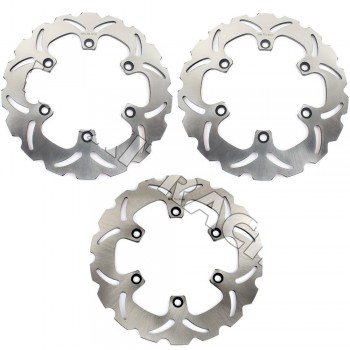 KIT DISQUES FREIN AV ET AR KAWASAKI GTR 1000 