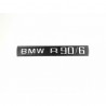NEUF PLAQUE DE DENOMINATION BMW