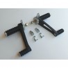 NEUF KIT COMMANDES RECULLEES NEUF CAFE RACER / FOOTPEGS / TRASEIRO CONTROL