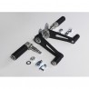 NEUF KIT COMMANDES RECULLEES NEUF CAFE RACER / FOOTPEGS / TRASEIRO CONTROL