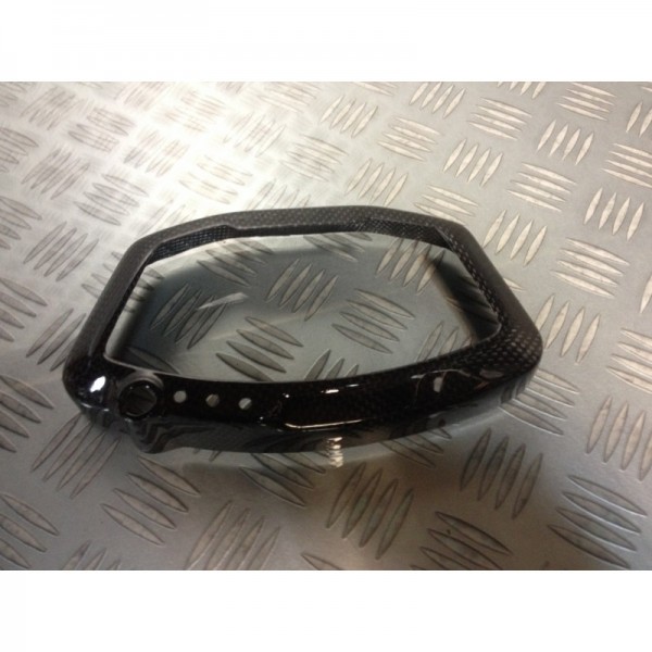 DUCATI NEUF ENTOURAGE DE COMPTEUR CARBONE 