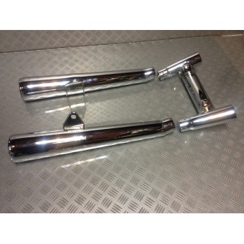 NEUF COMPLET POTS ECHAPPEMENT CONTI PANTAH DUCATI
