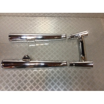 NEUF COMPLET POTS ECHAPPEMENT CONTI PANTAH DUCATI
